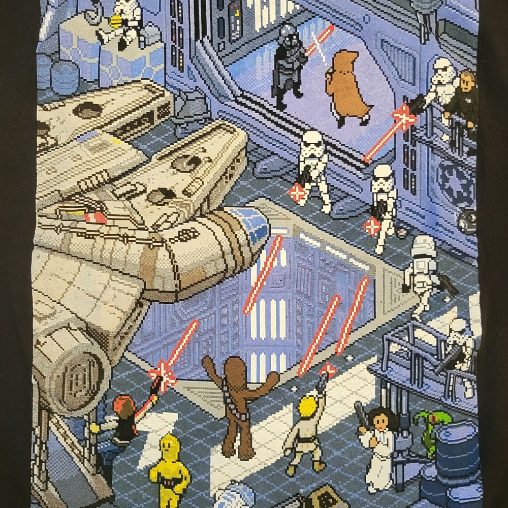 Star Wars Hanger Battle Graphic Tee